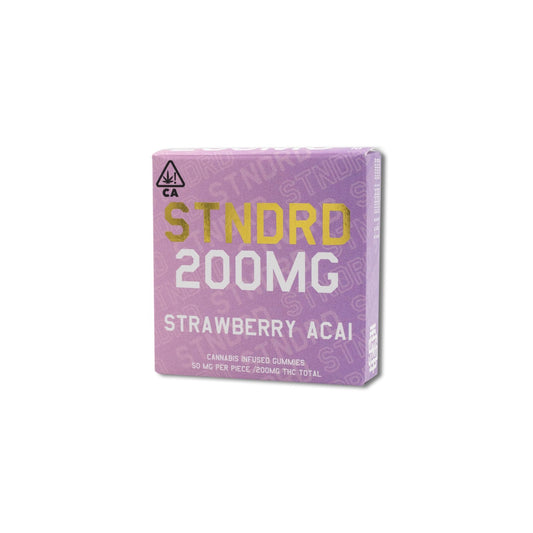 STNDRD - 200 mg - Indica - Strawberry Acai  (Pk 1)