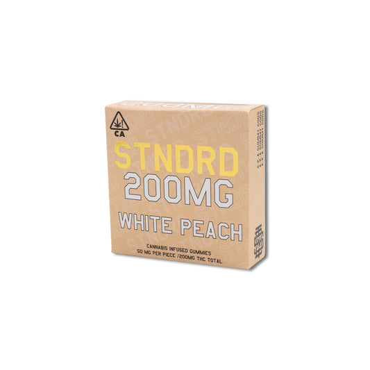 STNDRD - 200 mg - Hybrid - White Peach (Pk 1)