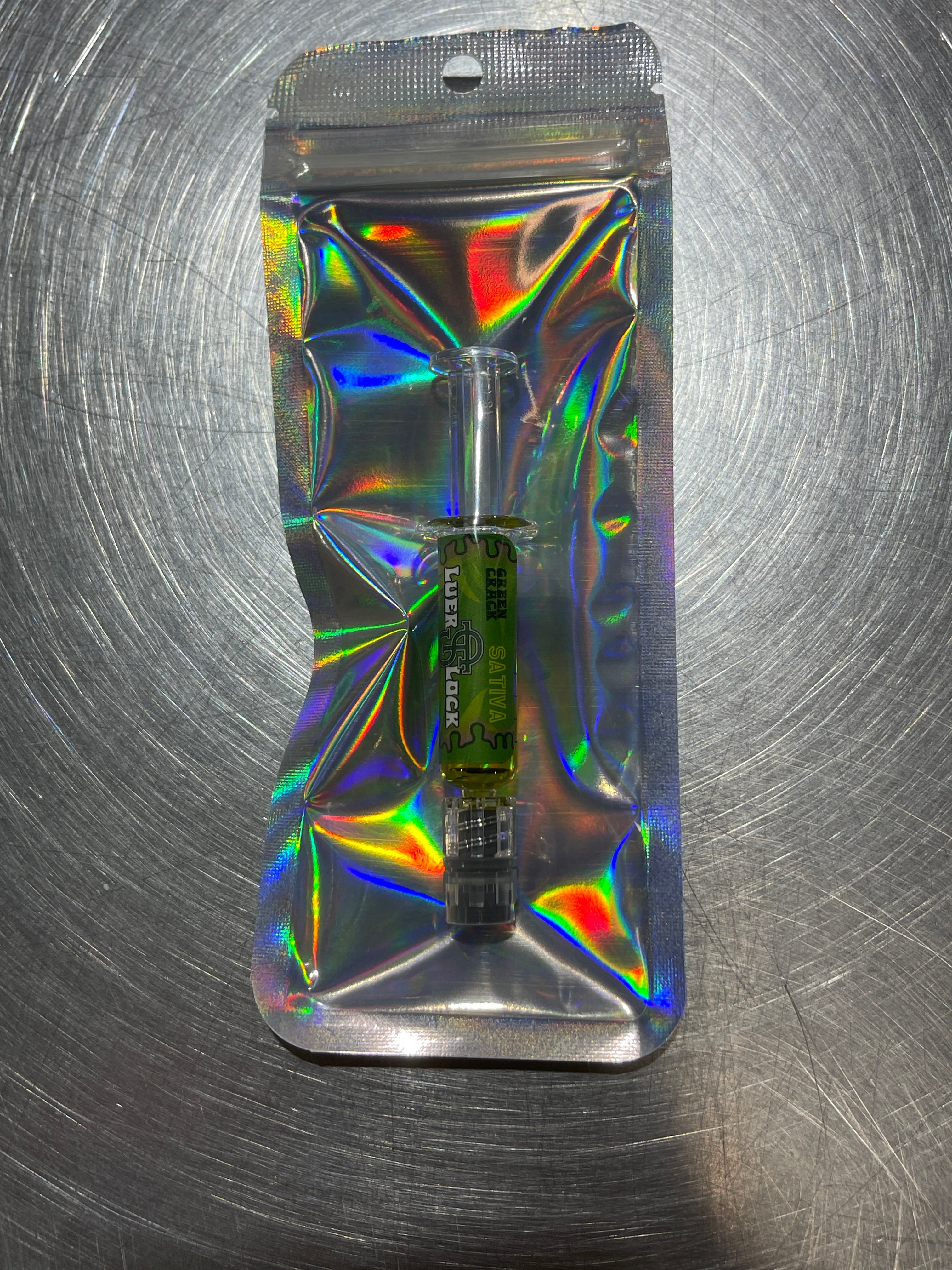 STNDRD | Syringe | 1 ml | Luer Lock - Grab n Go  | Sativa | Green Ceack | Pk 1