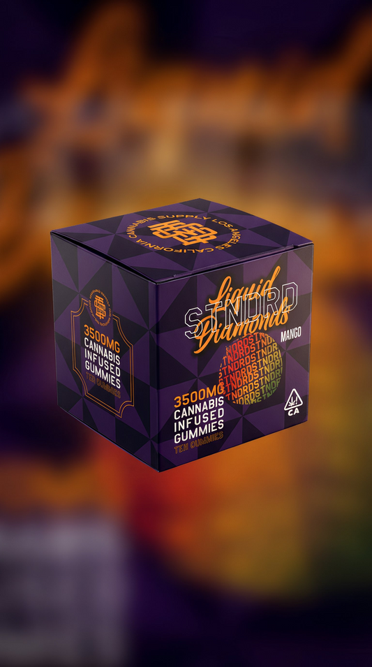 STNDRD - Gummy - 3500 mg - Liquid Diamond - Hybrid - Mango - (Pk 1) ($45 ea.)
