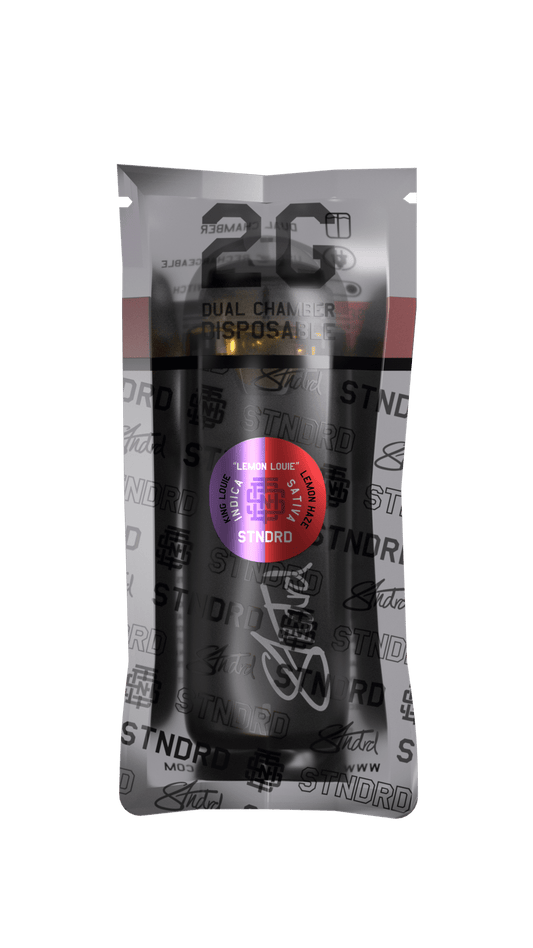 STNDRD - Disposables 2 GR - Switch - Lemon Louie (Sativa Lemon Haze & Indica King Louie) - Pk 1 - $50 ea.