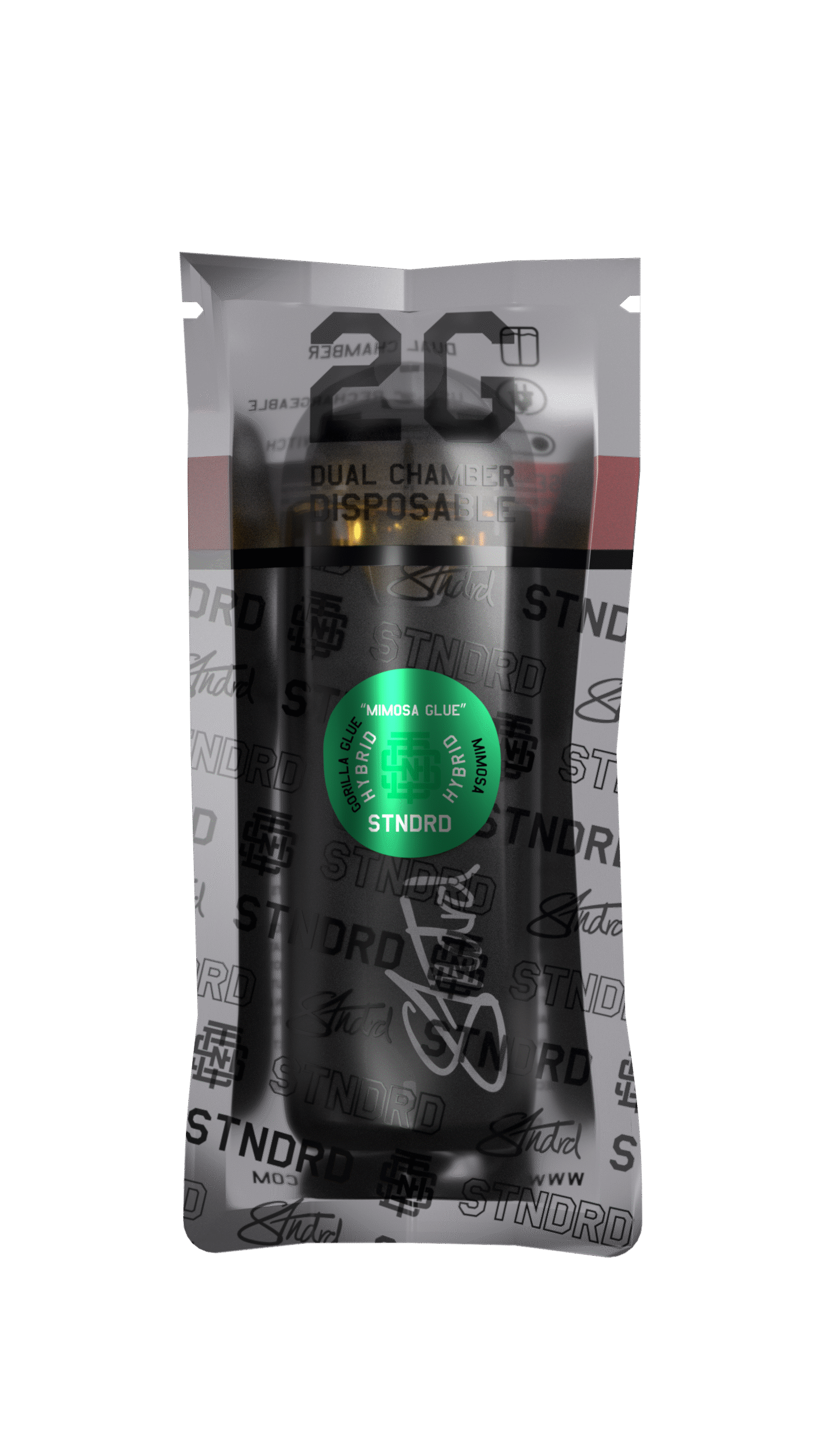 STNDRD - Disposables 2 GR - Switch - Mimosa Glue (Hybrid Mimosa & Hybrid Gorilla Glue) - Pk 1 - $50 ea.