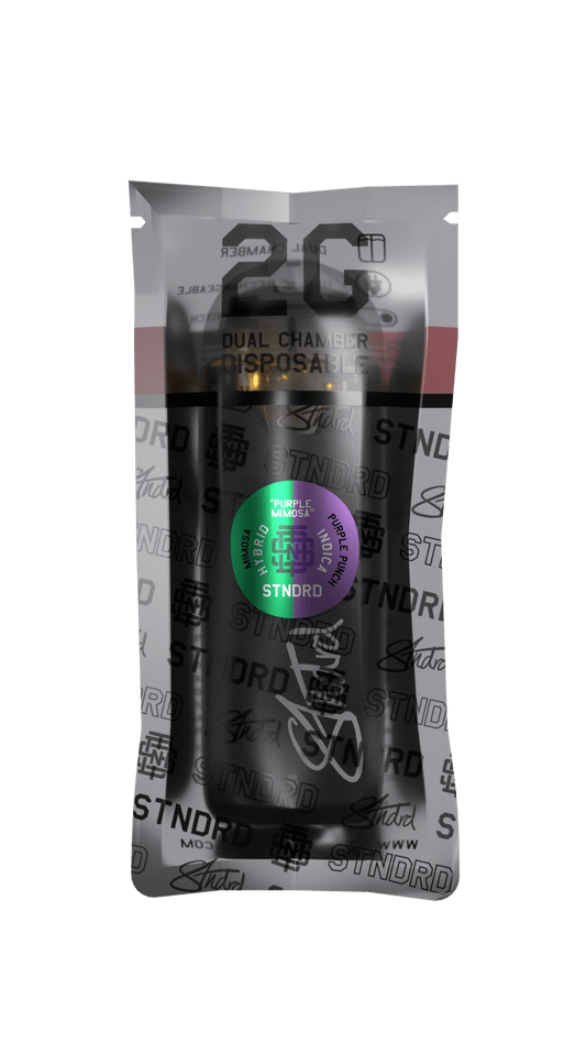 STNDRD - Disposables 2 GR - Switch - Purple Mimosa (Indica Purple Punch & Hybrid Mimosa) - Pk 1 - $50 ea.