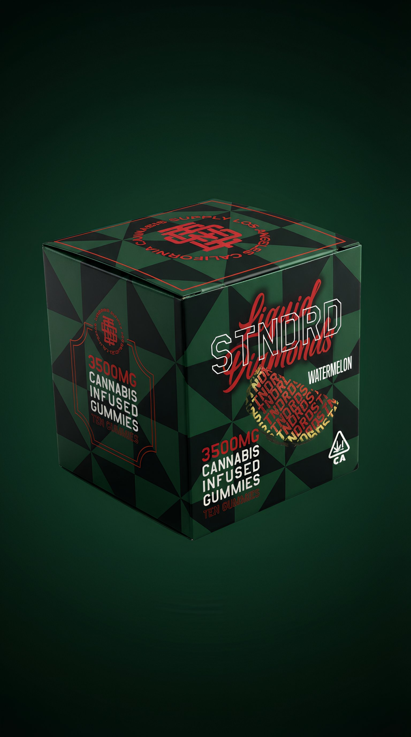 STNDRD - Gummy - 3500 mg - Liquid Diamond - Hybrid - Watermelon - (Pk 1) ($45 ea.)