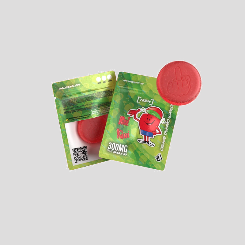 FKEM Red Kiwi gummy, 300mg single piece