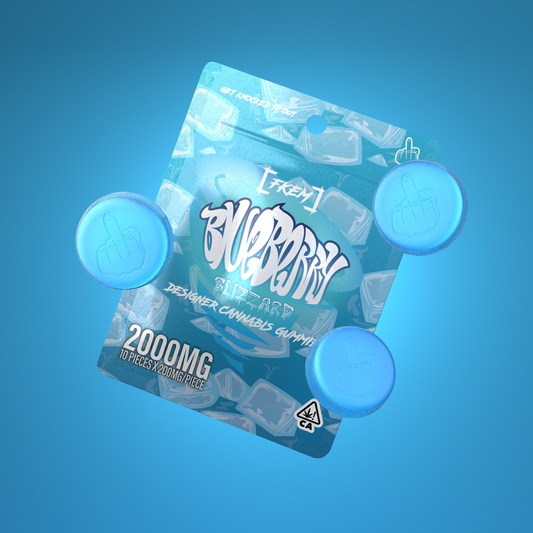 FKEM / Gummy 2000 mg / Blueberry Blizzard / HYBRID / pk 1