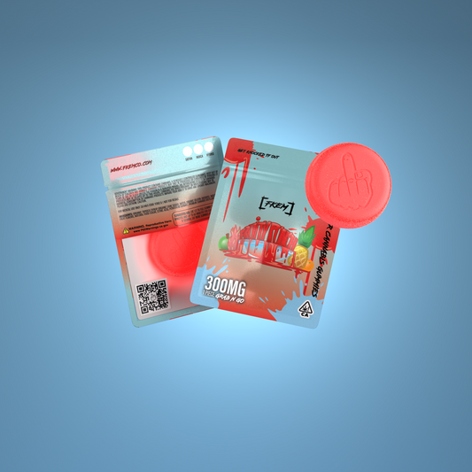 FKEM / Gummy  300 mg / Fruity Punch / INDICA / singles / pk 1