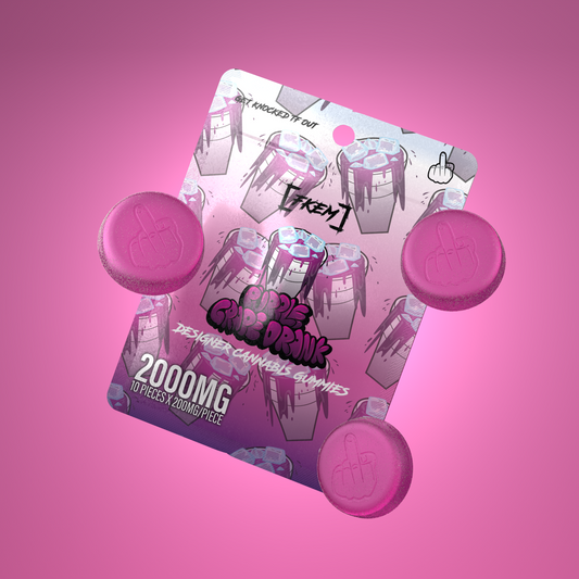 FKEM / Gummy 2000 mg / Purple Grape Dank / INDICA / pk 1