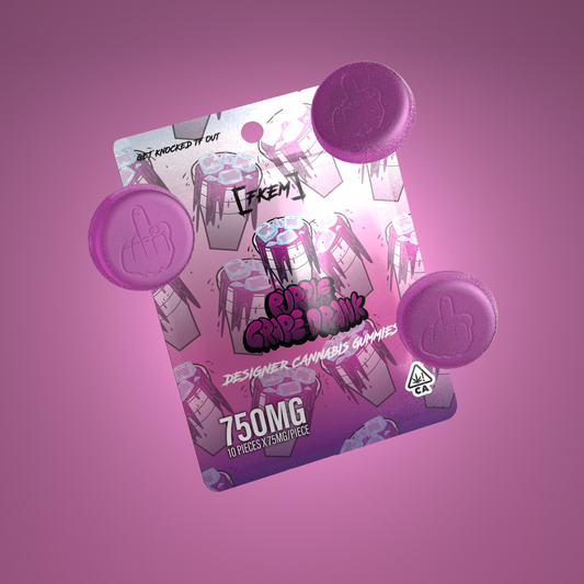 FKEM / Gummy  750 mg / Purple Grape Dank / INDICA / pk 1