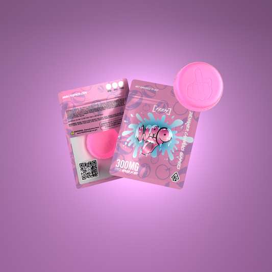 FKEM / Gummy  300 mg / WAP / Watermelon, Apple, Pineapple / HYBRID / singles /pk 1