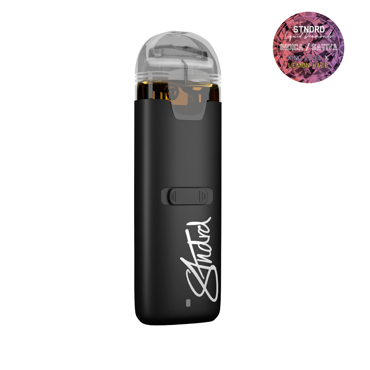 STNDRD - Disposables 2 GR - Switch - LIQUID DIAMONDS - Lemon Louie (Sativa Lemon Haze & Indica King Louie) 1 Unit