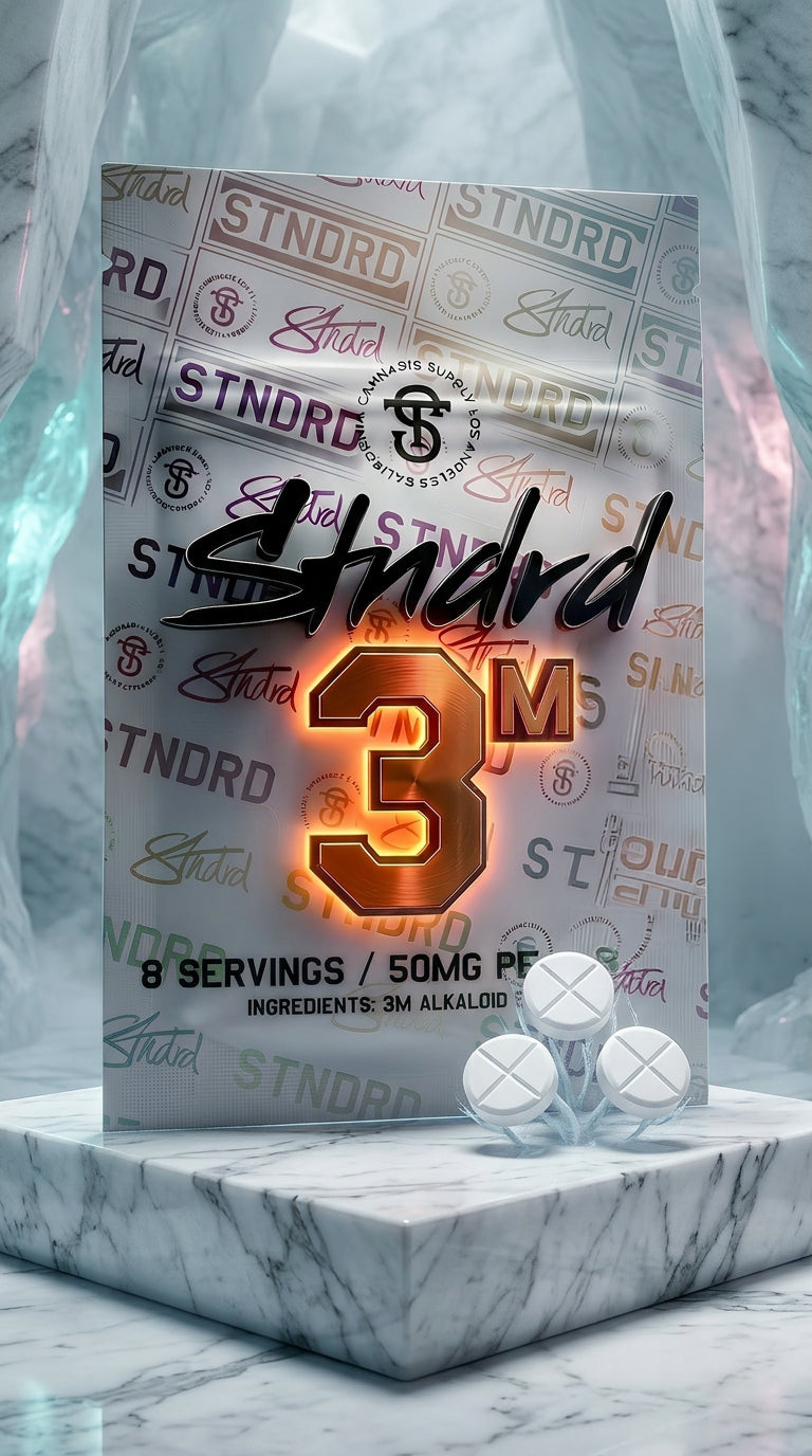 STNDRD | 3M Alkaloid | 50mg Precision Dosed Tablets