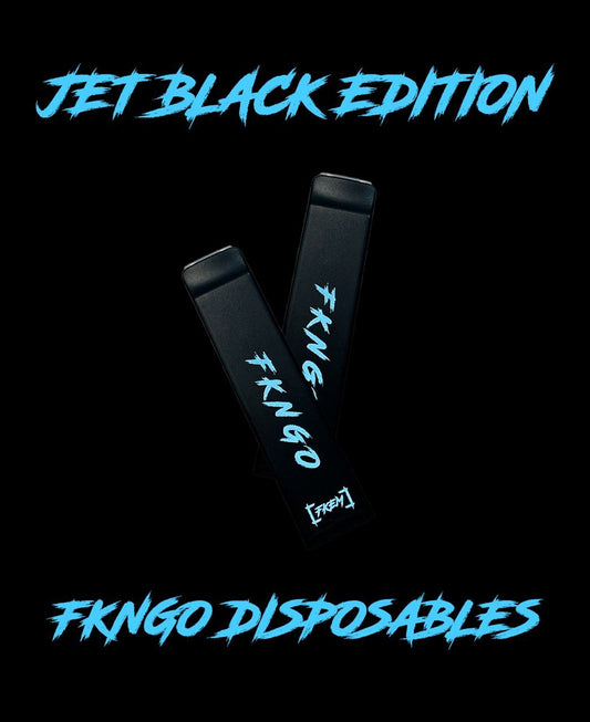 FKNGO / Half Gram Disposables / LIMITED EDITION JET BLACK / S / Mac Miller / pk 1