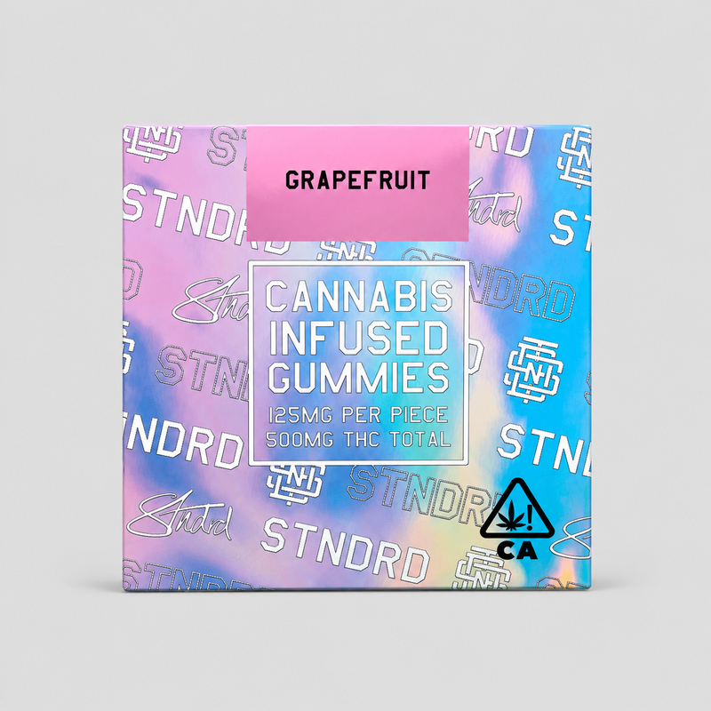 STNDRD Grapefruit gummies, 500mg pack