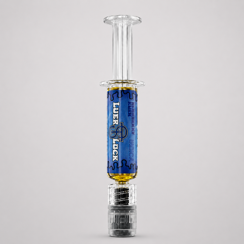 STNDRD Luer Lock 1ml syringe, Blueberry Kush, Indica