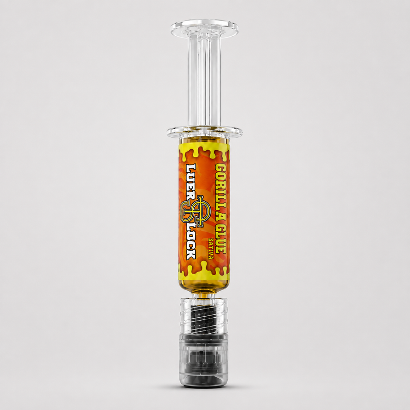 STNDRD Luer Lock 1ml syringe, Gorilla Glue, Sativa