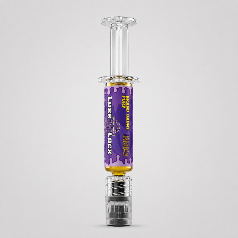 STNDRD Luer Lock 1ml syringe, Grand Daddy Purp, Indica