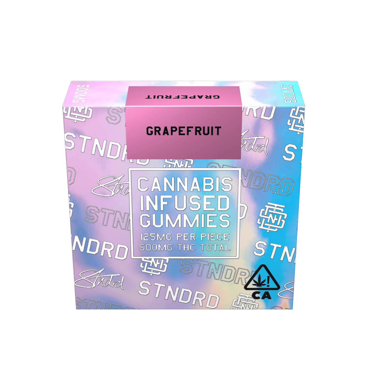 STNDRD - Gummy  500 mg - Sativa - Grapefruit - (Pk 1) $24.00 ea.