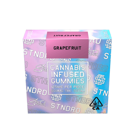 STNDRD - Gummy  500 mg - Sativa - Grapefruit - (Pk 1) $24.00 ea.