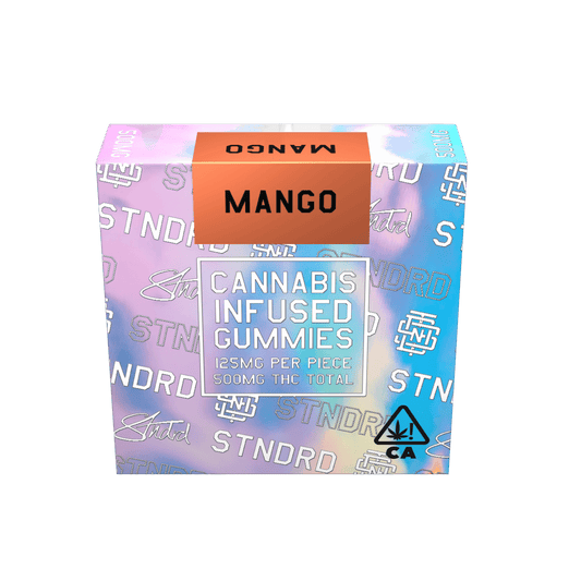 STNDRD - Gummy  500 mg - Sativa - Mango - (Pk 1)