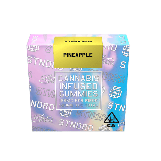 STNDRD - Gummy  500 mg - Sativa - Pineapple - (Pk 1)