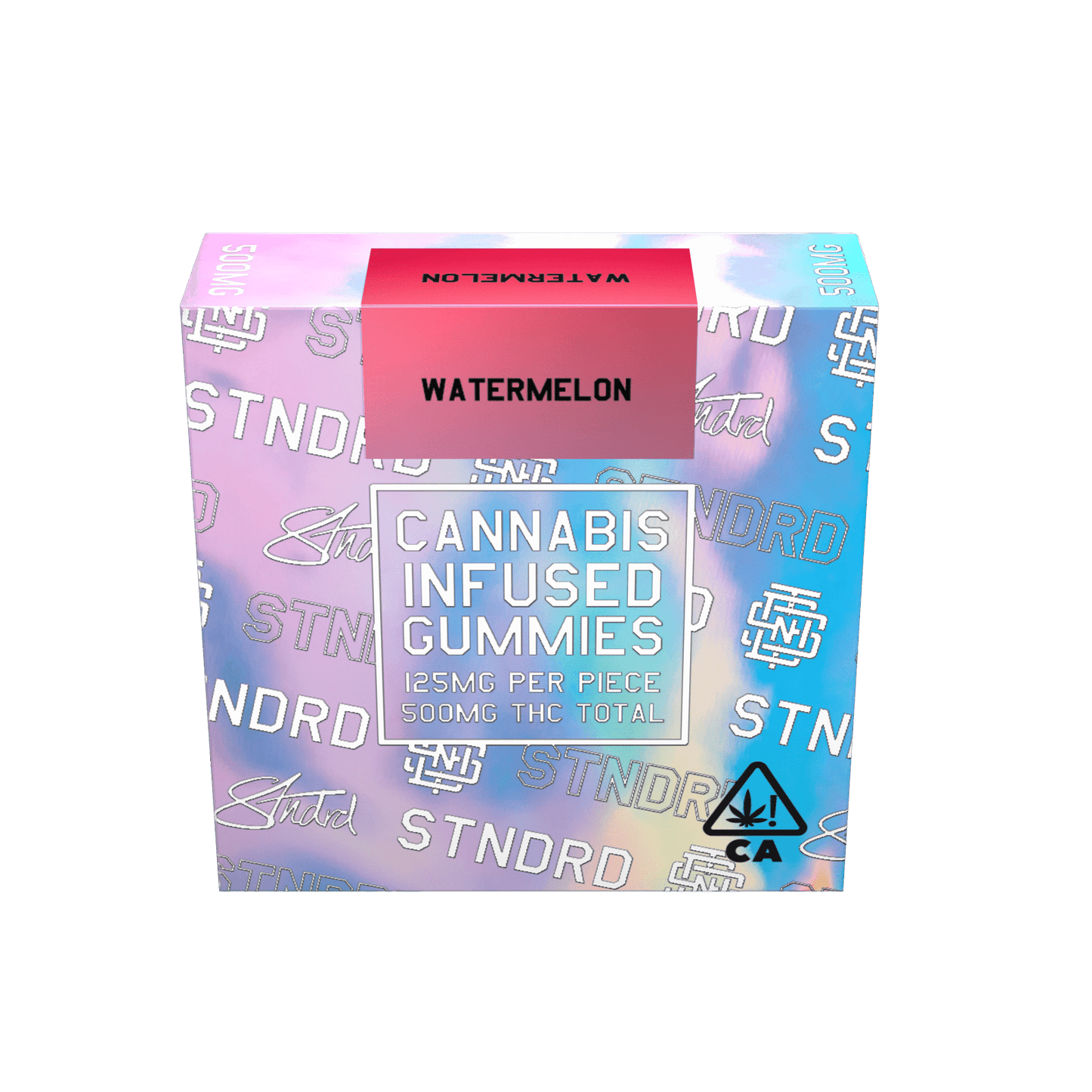STNDRD - Gummy  500 mg - Hybrid - Watermelon - (Pk 1)