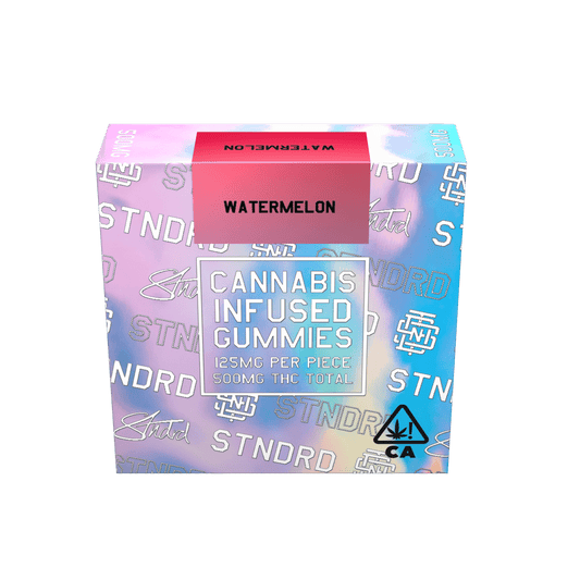 STNDRD - Gummy  500 mg - Hybrid - Watermelon - (Pk 1)