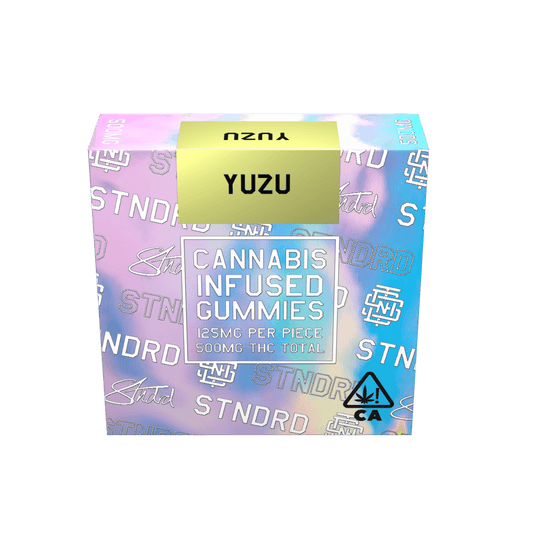 STNDRD - Gummy  500 mg - Indica - Yuzu - (Pk 1) $24 ea.